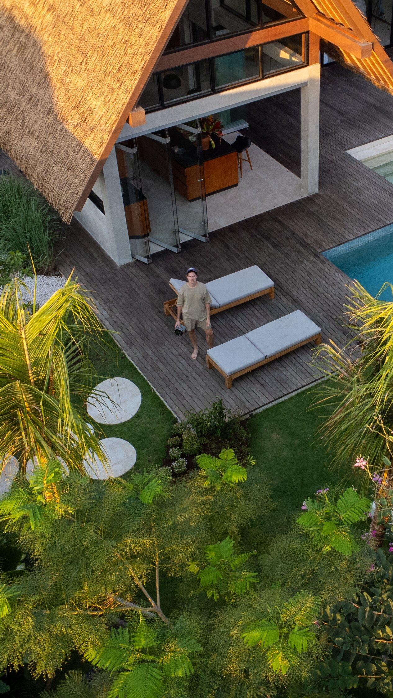 Danny Dobson at Thorp House, Bali