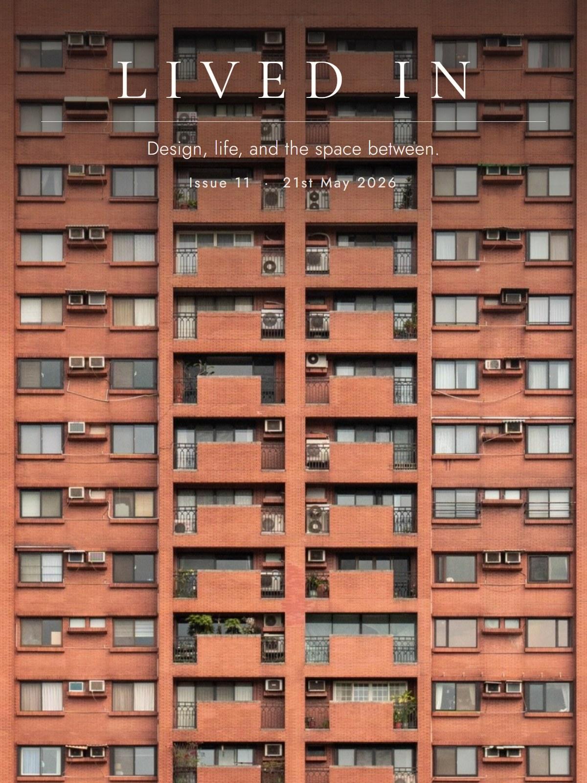 Lived In, Issue 11: A Building That Doesn't Need AC
