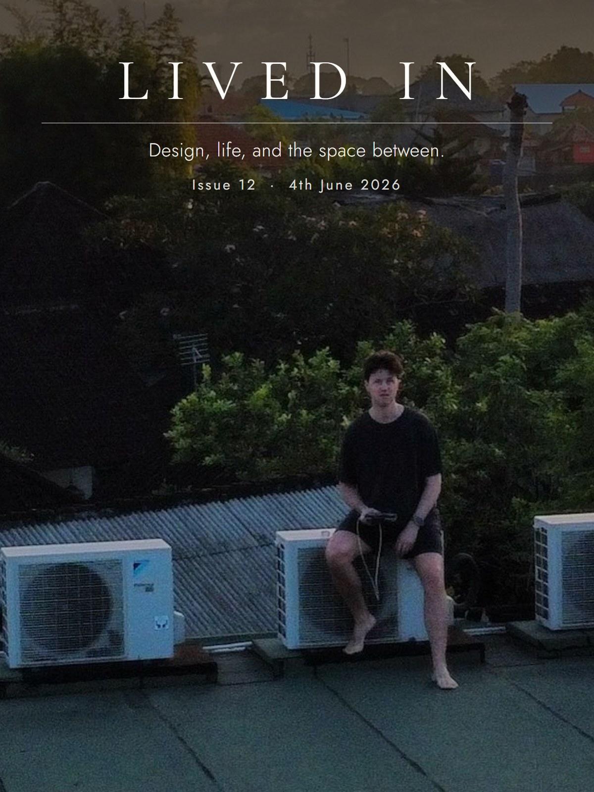 Lived In, Issue 12: Engineers Don't Trust The Load