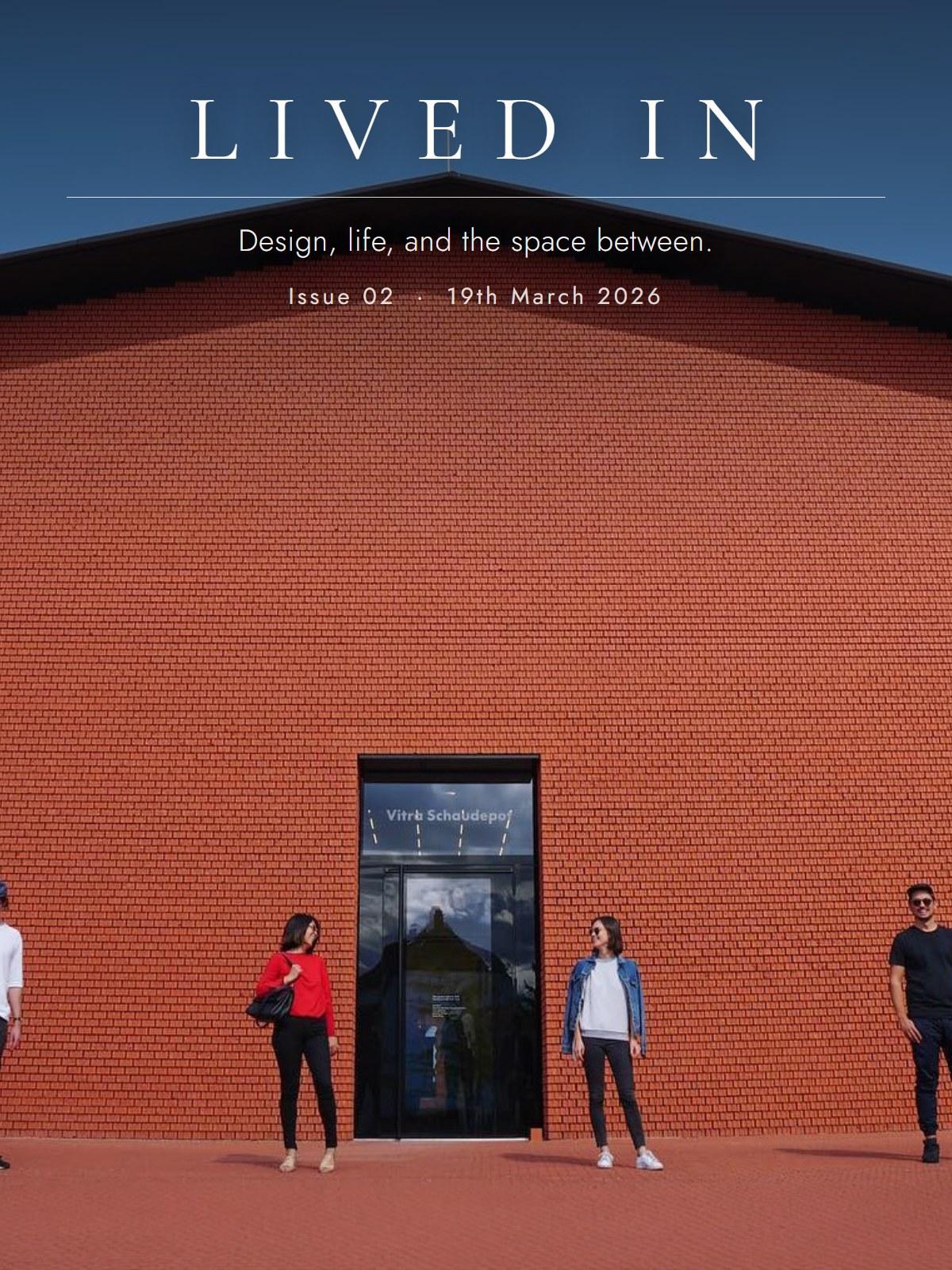 Lived In, Issue 2: The Building The Chairs Designed